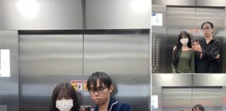 邋遢男天天曬「與女友電梯自拍」,被嗆快去洗頭,「女方口罩一拉下」網友全搖頭了