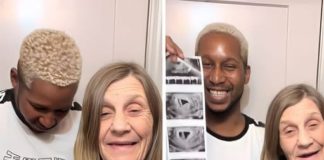 嬤孫戀差37歲「懷孕有寶寶」,26歲尪曬超音波照歡呼:我要當爸了!