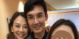 陳松伶與朋友聚餐,55歲瘦得乾巴巴,與張鐸倒是越來越有夫妻相