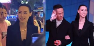 梁洛施挽男友走紅毯,兩人十分般配!馬浴柯左手訂婚戒指搶鏡!