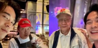 錢小豪三代同堂慶祝父親節,長子請客盡孝心,開了五瓶酒喝得微醺