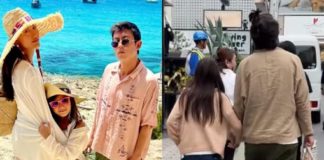 陳冠希父女逛街,Alaia跟腱好長,父女倆這穿搭可不像身價過億的