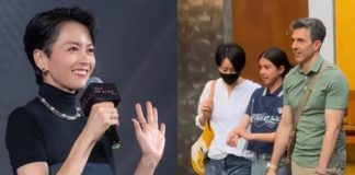 梁詠琪一家三口現身上海,11歲混血女兒身高1.7米,長得很像爸爸