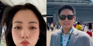 霍啟山帶娜然看世界盃照片曝光,霍震霆也在場,三人同框相處融洽